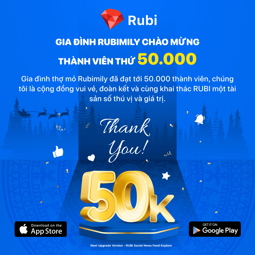 RUBIMYLY - Wellcome Rubier 50.000th