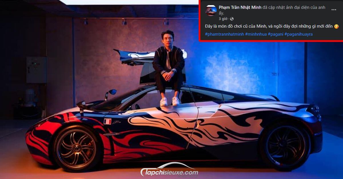 Xuất hiện cùng Pagani Huayra 80 tỷ VNĐ, doanh nhân Minh Nhựa tiết lộ chưa bao giờ coi mình là độc tôn trong giới chơi xe